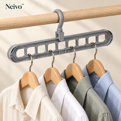 Neivo™ SpaceFold - Space-Saving Wardrobe Organiser