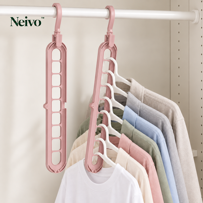 Neivo™ SpaceFold - Space-Saving Wardrobe Organiser